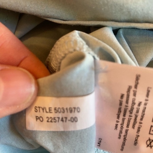 MEC Mens Blue Gorpcore Long Sleeve Casual Button Up Shirt Medium Hiking Fishing - Picture 10 of 10